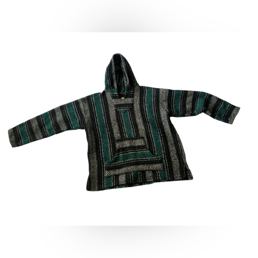 Bohemian Beach Indie Hippie Baja Joe Skater Surfing Cozy Long sleeve Hoodie M